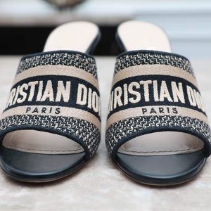 Christian Dior DWAY heeled slides